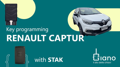 tutorial Renault Captur with STAK