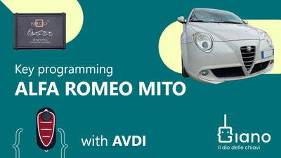 tutorial Alfa Romeo Mito with AVDI