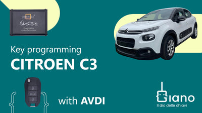 tutorial Citroen C3 with AVDI