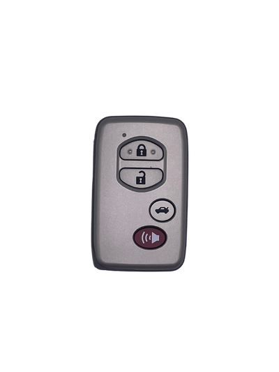 Cover Toyota - guscio 4 tasti keyless grigio