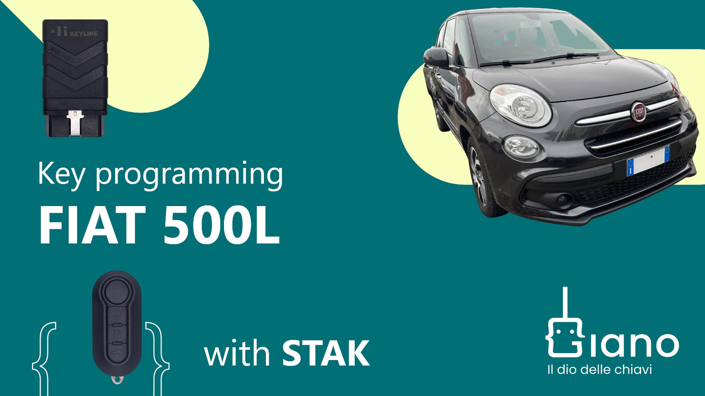 tutorial Fiat 500L with STAK