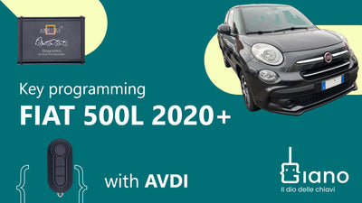 tutorial Fiat 500L 2020+ with AVDI