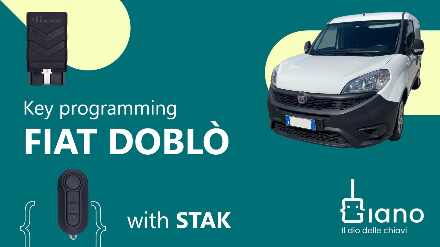 tutorial Fiat Doblò with STAK