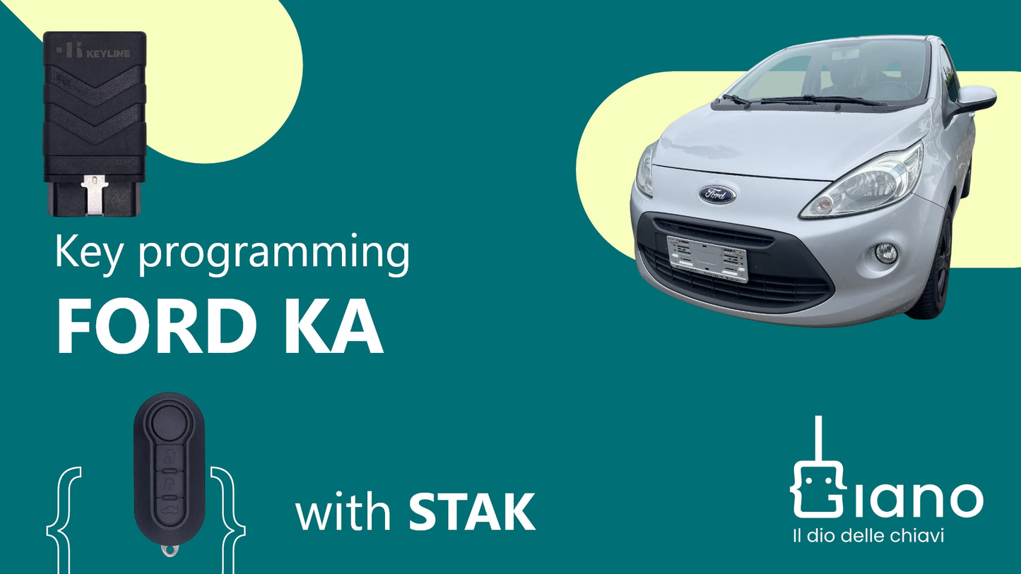 tutorial Ford Ka with STAK