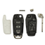 Ford - Fiesta style 3 button shell ID49 - HU101