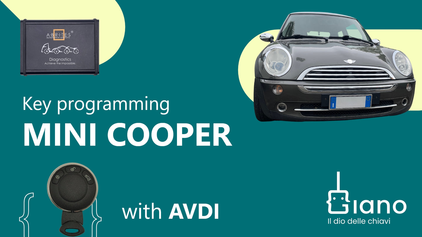 tutorial Mini Cooper with AVDI