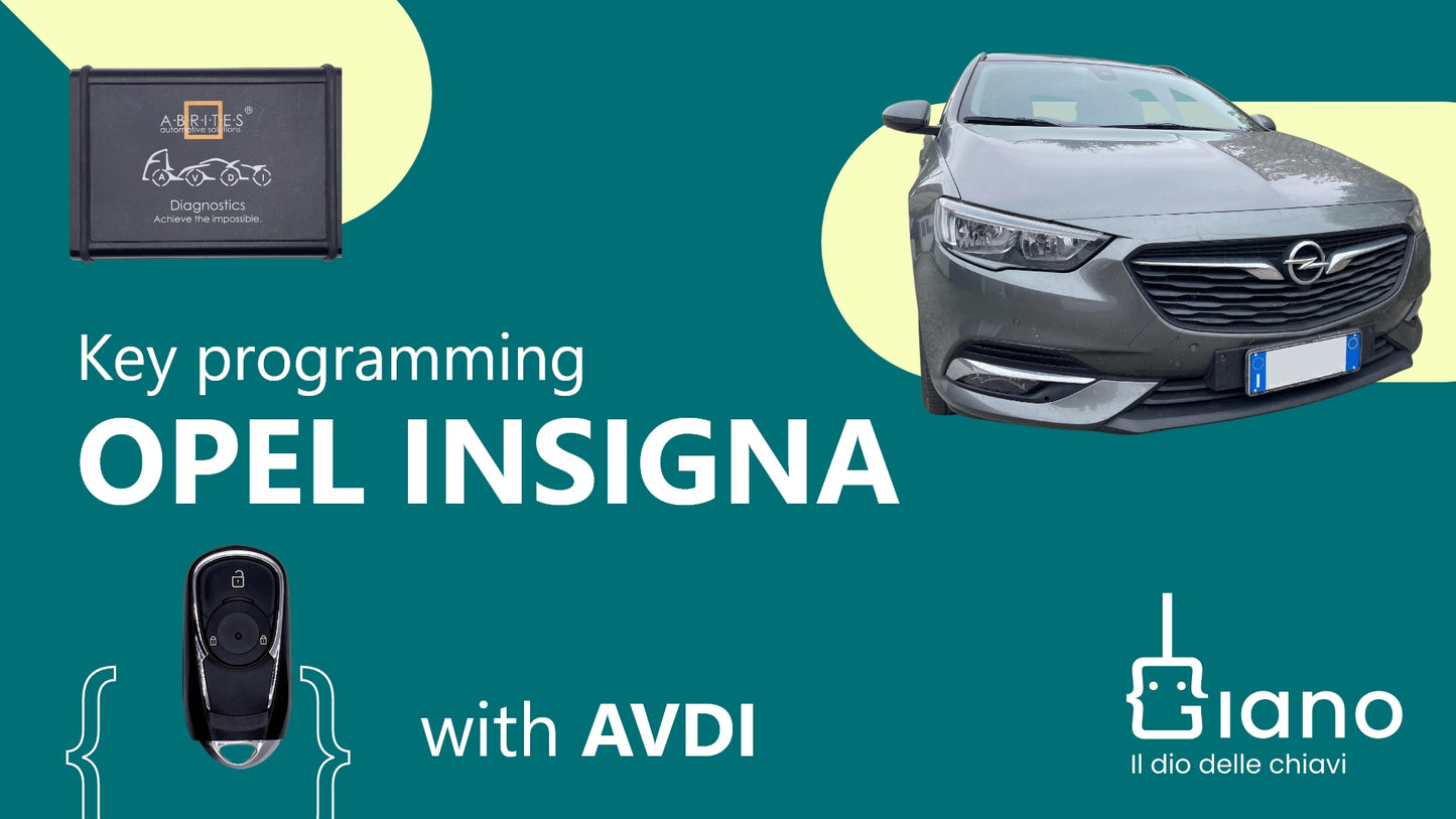 Vauxhall Insigna with AVDI