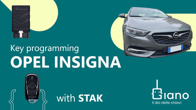 tutorial Opel Insigna with STAK