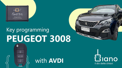 tutorial Peugeot 3008 with AVDI