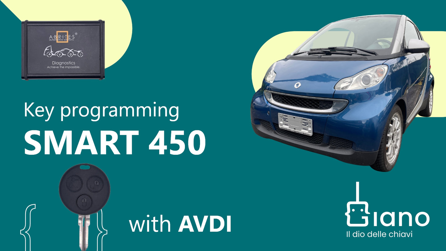 tutorial Smart 450 with AVDI